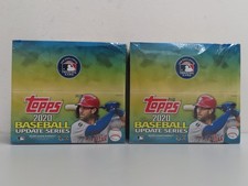 (2) Lot 2020 Topps Update Series MLB Baseball Factory Sealed Retail Box