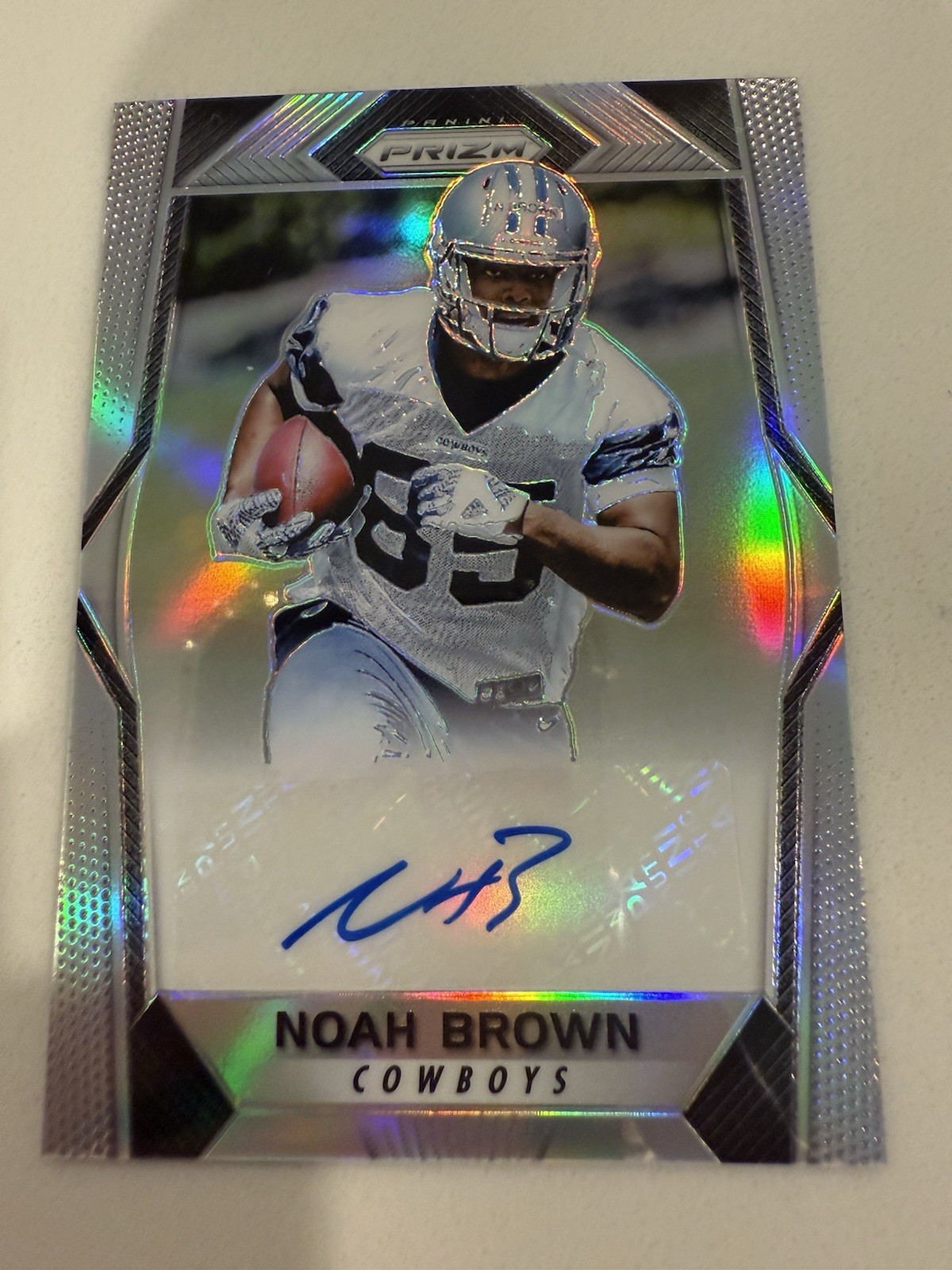 2017 Panini Prizm Noah Brown Auto
