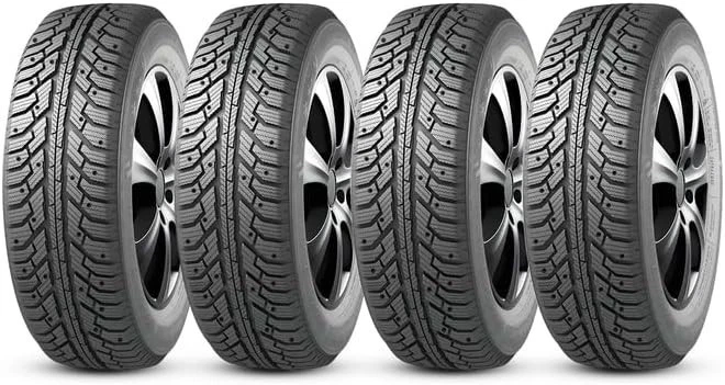 Set of 4 235/60R18 Weatherhawk Zeta 103T Winter Tires