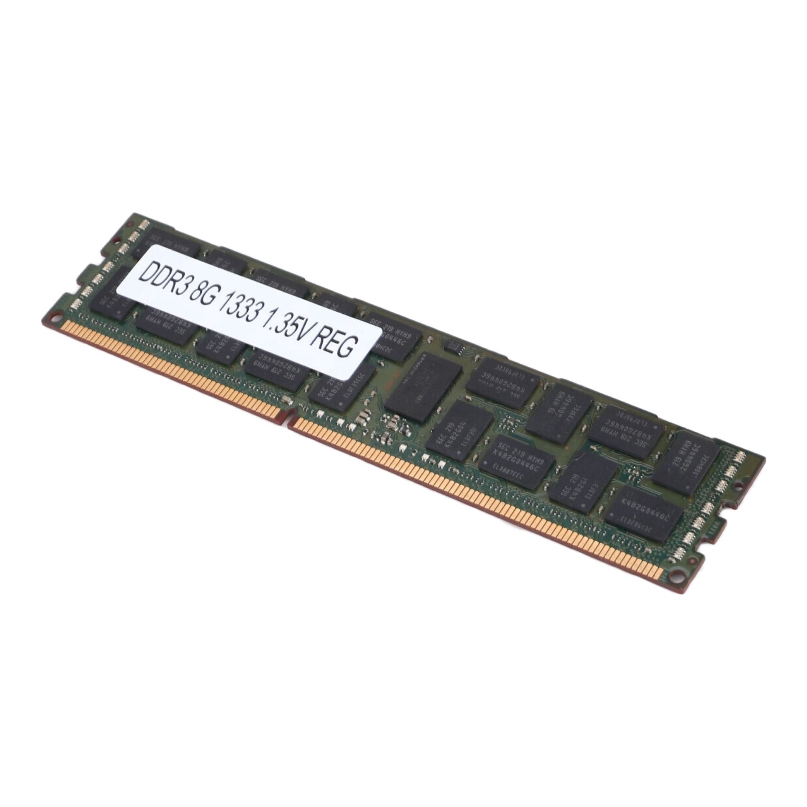 2X(8GB DDR3 1333MHZ Ecc  Memory PC3L-10600R 1.35V 2RX4 REG Ecc  for Server2725