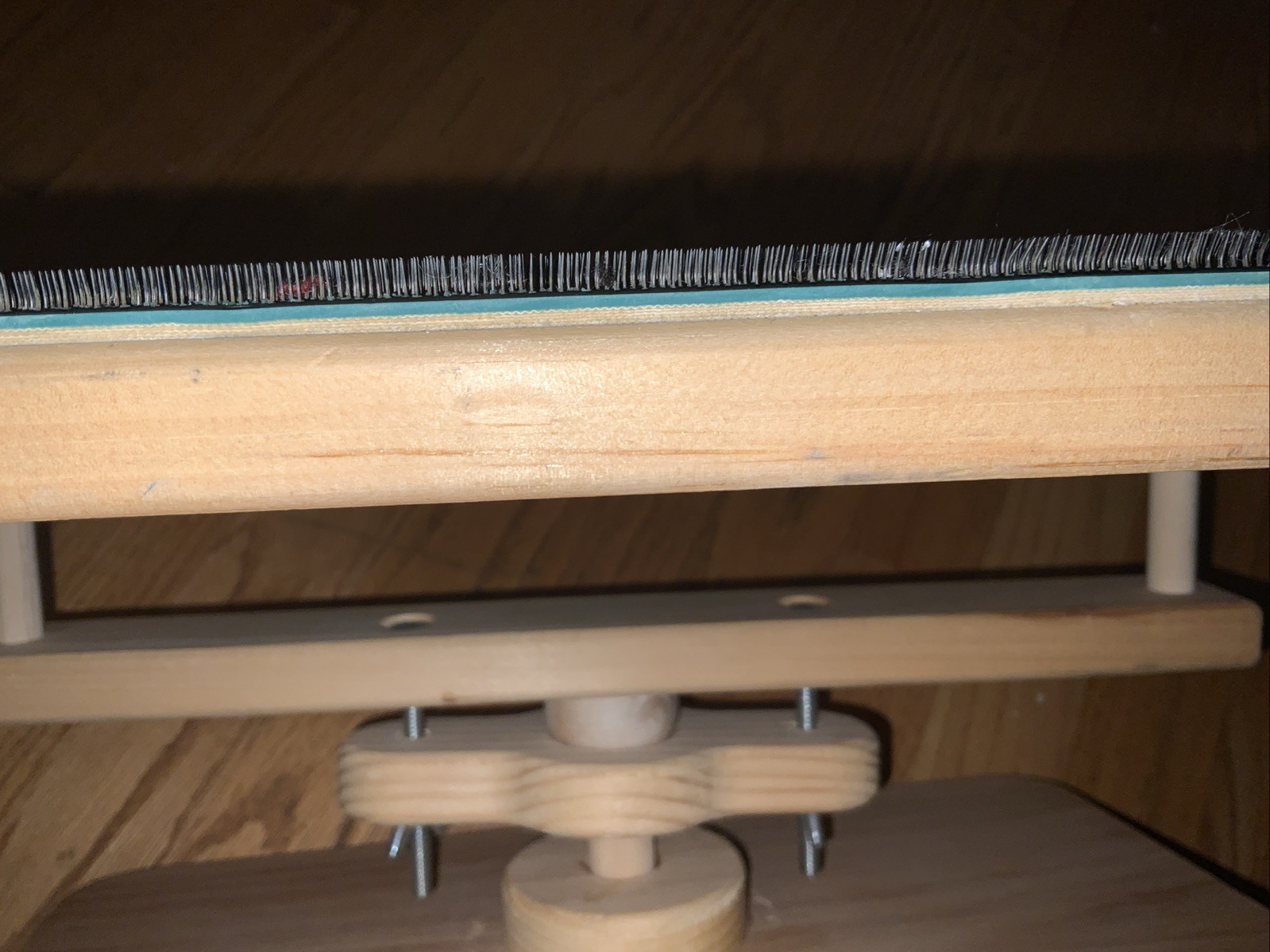 14” Square Rug Hooking Rotating Frame slightly used