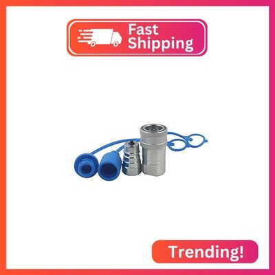 1-Set 1/2'' Ag ISO5675 Carbon Steel Hydraulic Quick Connect Tractor Coupling/Cou