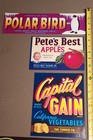 Original Mixed Sizes Old Unused Crate Kitchen Art #9 — photo 3