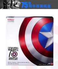 Captain America Shield Marvel Legends 75th Anniversary Alloy Metal 1 1 US STOCK