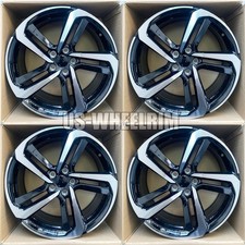 Set Of 4 New 19 Black Replacement Wheel Rim For Honda Accord 2018-2022 Us Stock Set Of 4 New 19 Black Replacement Wheel Rim For Honda Accord 2018-2022 Us Stock