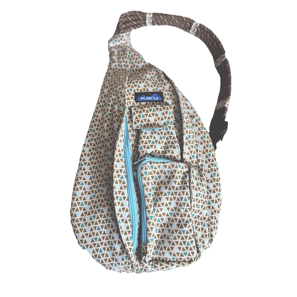 Kavu crossbody rope bag backpack brand new Kavu Backpack Mini Rope Bag - blue (night drop) main image 2