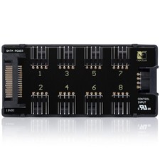 Noctua NA-FH1 Fan Controller Black 4 Feet -40°C 60°C 93mm 8 Channel