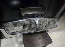 OEM 05 06 07 Jaguar XJR XJ8 XJ12 Vanden Plas Front Chrome Mesh Grill Grille  