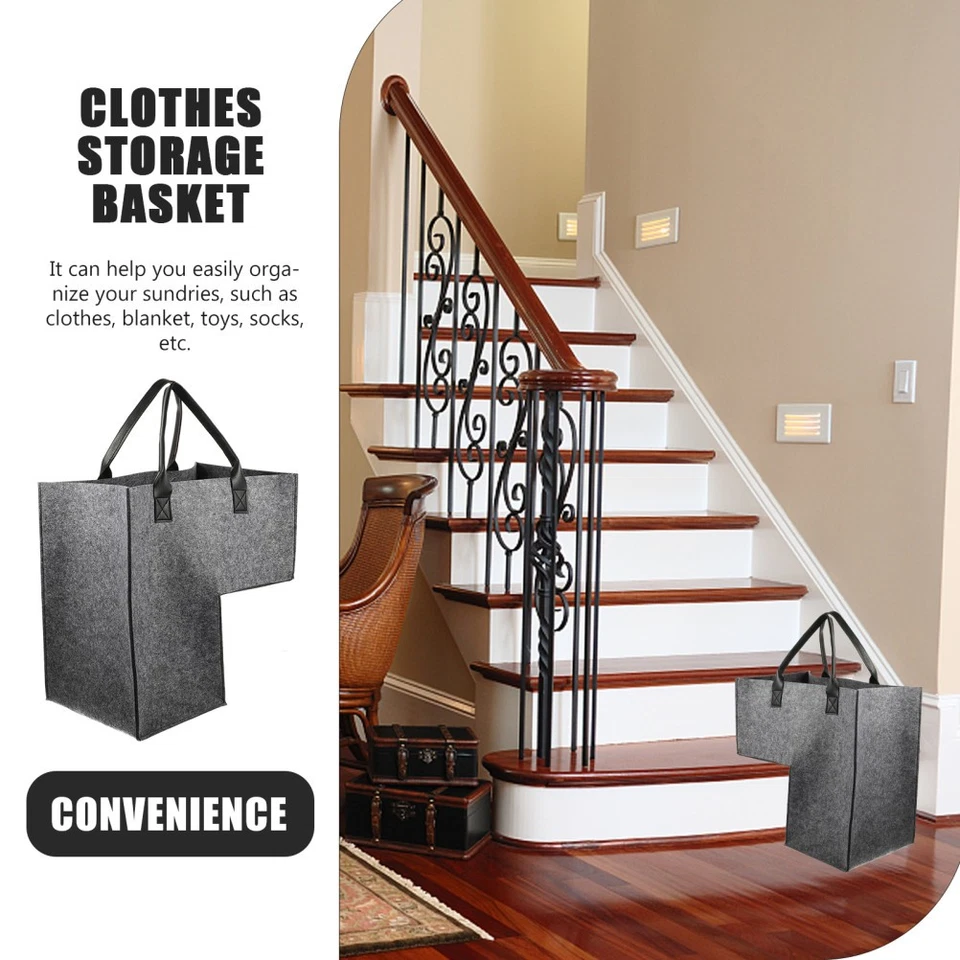  2 Pcs Baby Wäschekorb Wäschekörbe Aus Kunststoff Kleinkinderhalter - Bild 2 von 4