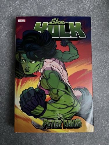 SHE-HULK BY PETER DAVID OMNIBUS HARDCOVER MCGUINNESS DM VARIANT COVER *552 Pages