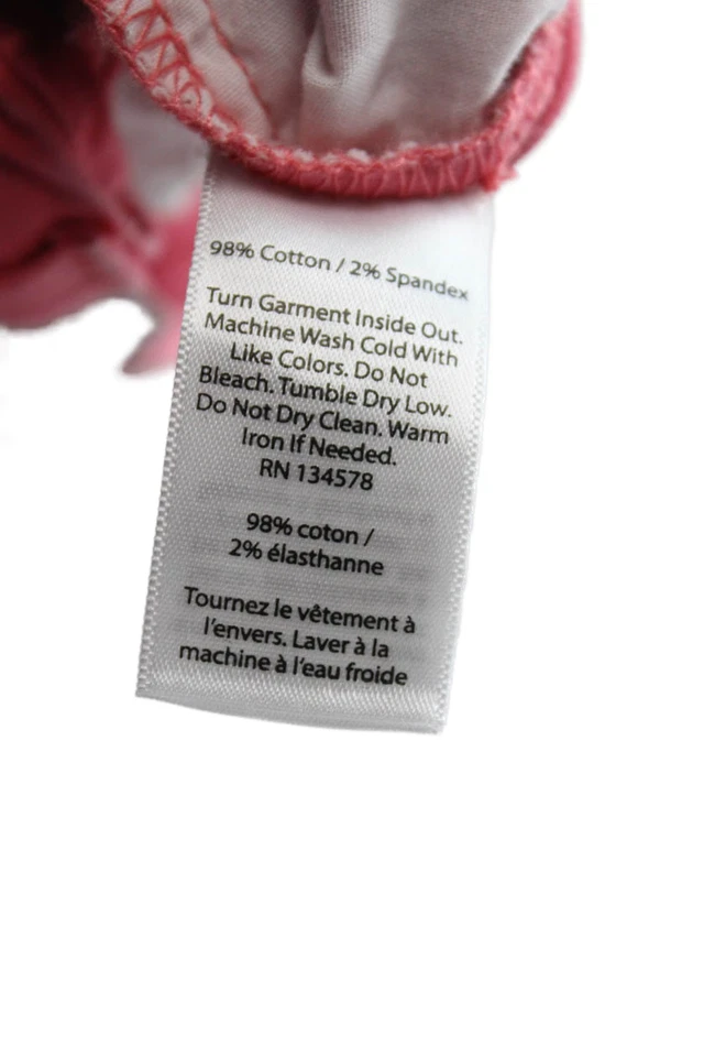 Vineyard Vines Boys Flat Front Pockets Chino Shorts Carol Size 14 - Image 4 of 4