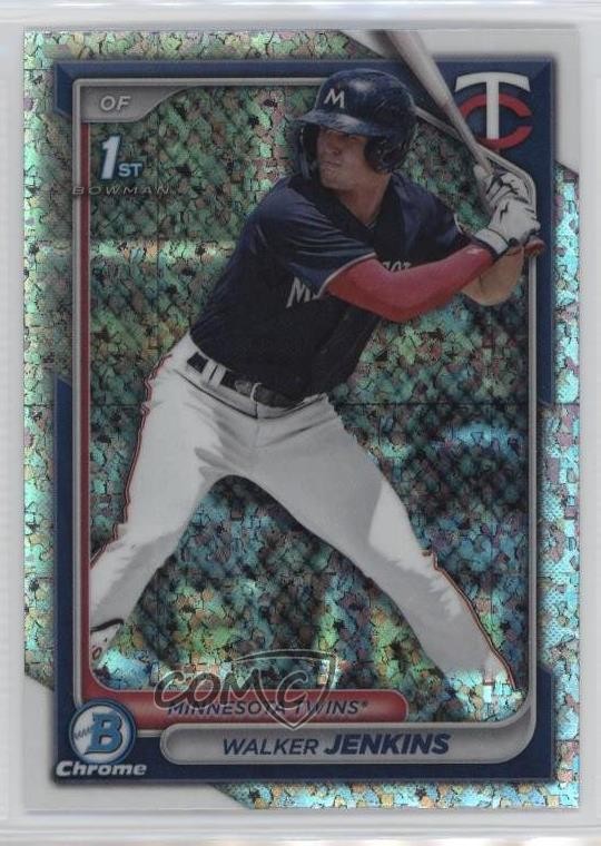 2024 Bowman Chrome Prospects Mini-Diamond Refractor Walker Jenkins #BCP-43 1g5l