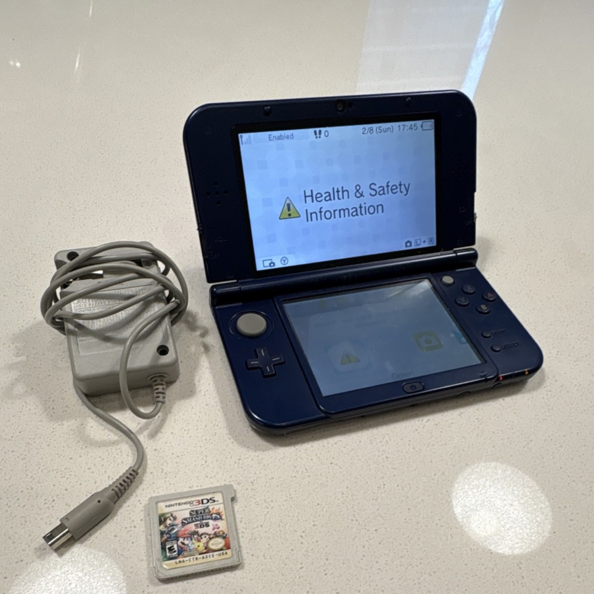 Nintendo New 3DS XL Galaxy Edition Handheld System - Super Smash