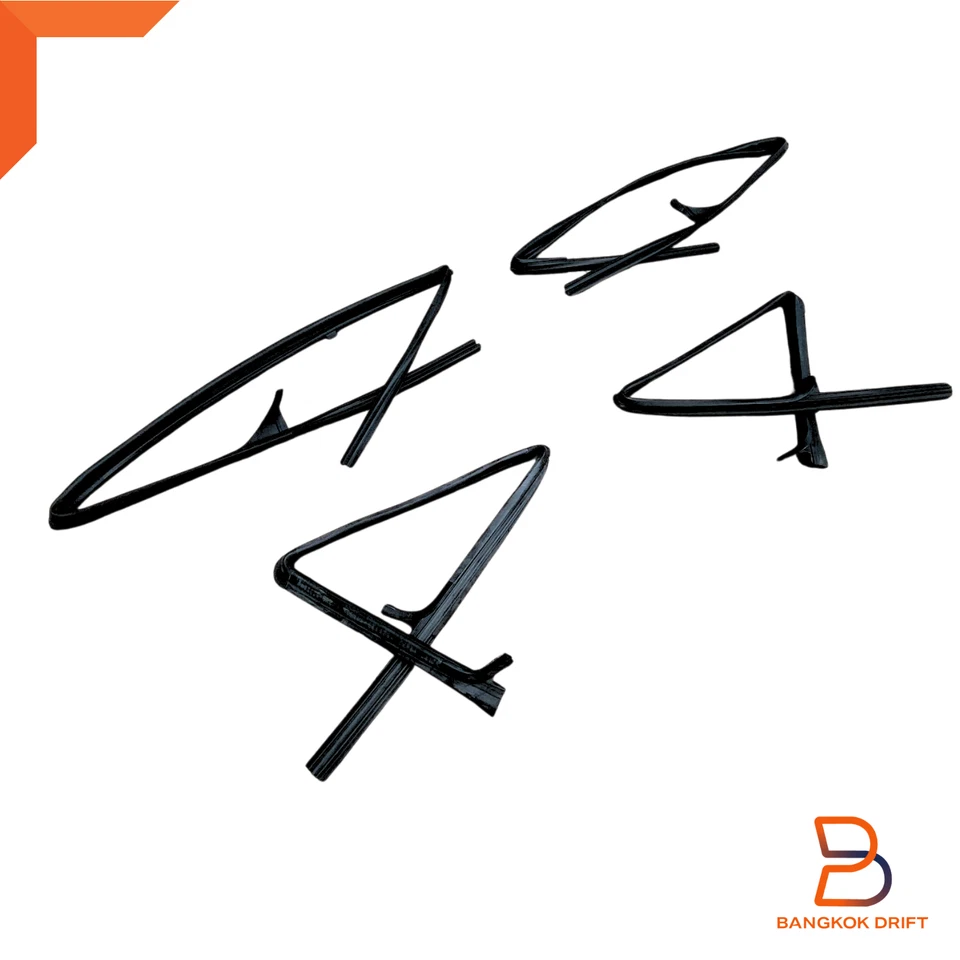 Window Glass Run Door Channel Seal Fit Nissan Navara D22 Frontier 98-04 4DR - Image 3 of 4