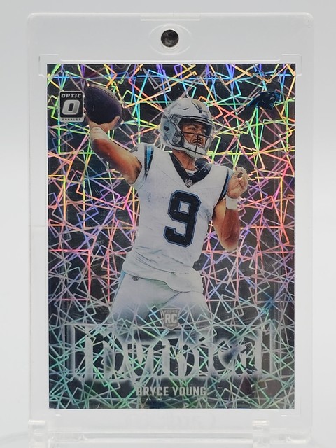 Bryce Young 2023 Donruss Optic Mythical SSP Rookie RC #13 Panthers Q8243