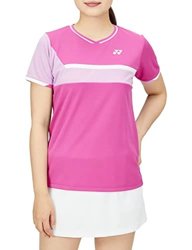 [Yonex] Short-sleeved Game Shirt for Women Rouge Pink 124 XONEW