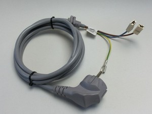 Ersatzteil Netzkabel Kabel 180 cm Waschmaschine Beko WMB 71643 PTE Frontlader