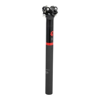 Tige Selle Vélo Réglage Tube Selle Mat Rouge 27.2X300Mm Fibre Carbone - Photo 1/4