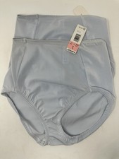 Warners Briefs Panties 2458 Lot of 2 Light Control Blue Large Vintage NWT C144