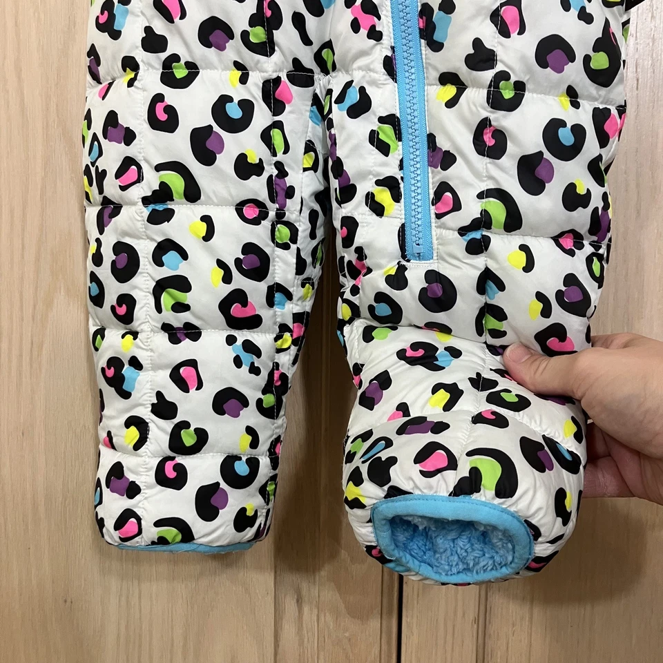 Traje de Nieve Spyder Niñas 18 Meses Niño Bebé Estampado Animal Difuso Resistente al Agua Foto 3 de 4