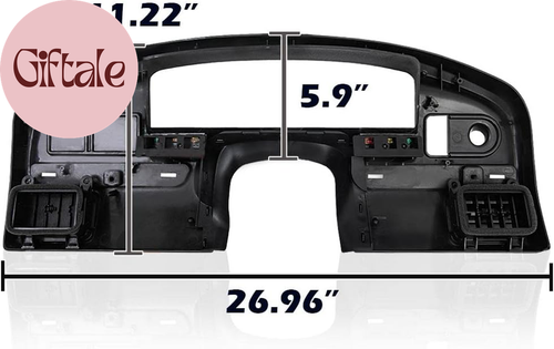 Dash Panel Bezel Cover Compatible with Ford F150 F250 F350 1992 1993 1994 1995 1 - Picture 8 of 12