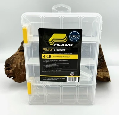 Plano 3700 Stowaway Prolatch Tackle Box 2370500 Made in USA 4-16 Fächer - Bild 1 von 3