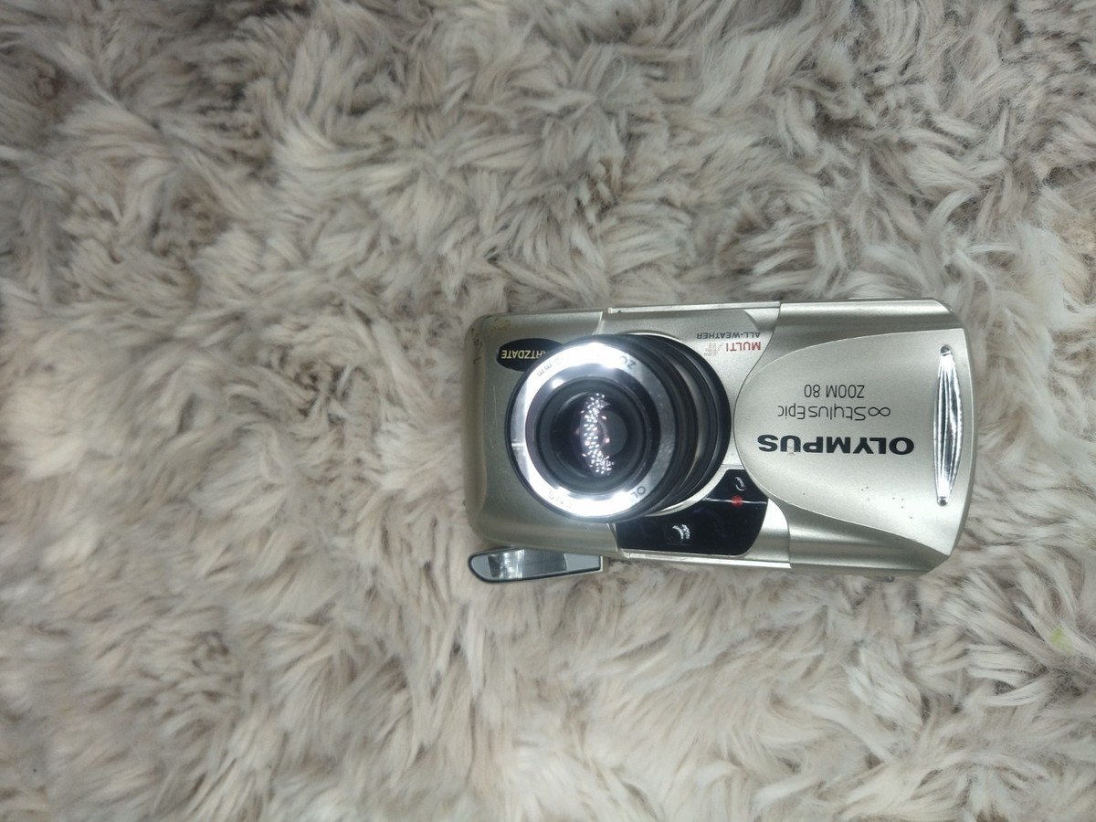 Olympus Stylus Epic Zoom 80 DLX 35mm Point & Shoot Film Camera for