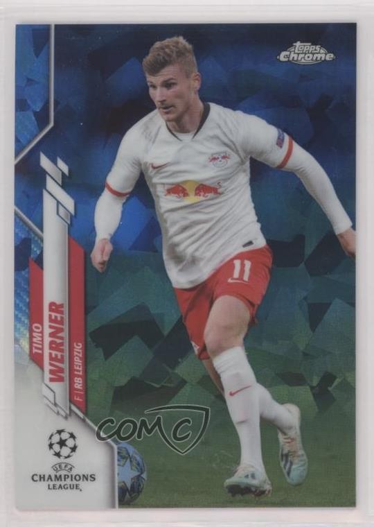 2019-20 Topps Chrome UCL Sapphire Edition Timo Werner #42 09wc