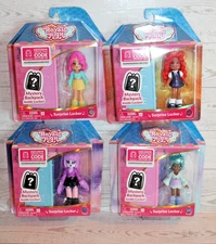 LOT Set 4 Royale High Surprise Locker Dolls w Mystery Backpack + Online Code NEW