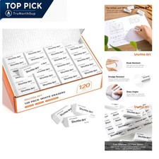 120 Pack White Rubber Erasers Bulk Smudge Resistant School Office Supplies