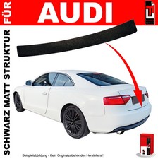 Lackschutzfolie Ladekantenschutz für Audi A5 Coupe 2009-2016 Schwarz matt