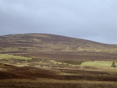 Foto 6x4 Carn Ruig Chorrach Carn Ruigh Chorrach Blick über Deva Moor t c2017
