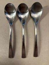 WMF Flatware - DOMUS-BRASILIA - lot of 3 place/oval soup spoons