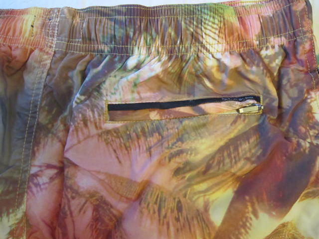 PAUL SMITH Floral Bleached Jungle Photo Short Swim Trunk  XL afxa-475l-u175 NWT image 4