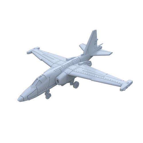 SSMODEL 911A 1/350 Military Model Kit Soviet Su-25MB Attack Aircraft Touch Down - Picture 2 of 5