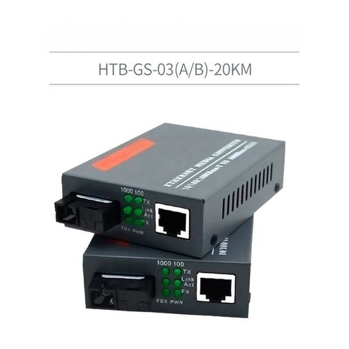 Premium 100/1000Mbps Ethernet to SC Fiber Optic Media Converter Transceiver - Picture 4 of 8
