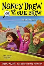 Ticket Trouble (Nancy Drew and the Clue Crew #10) - Paperback - GOOD