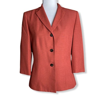 womens rust blazer