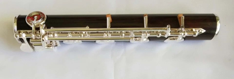 Professional Ebony Flute Foot 4 Keys Joint Diameter Interior 19.9 mm Handmade - Image 3 of 4