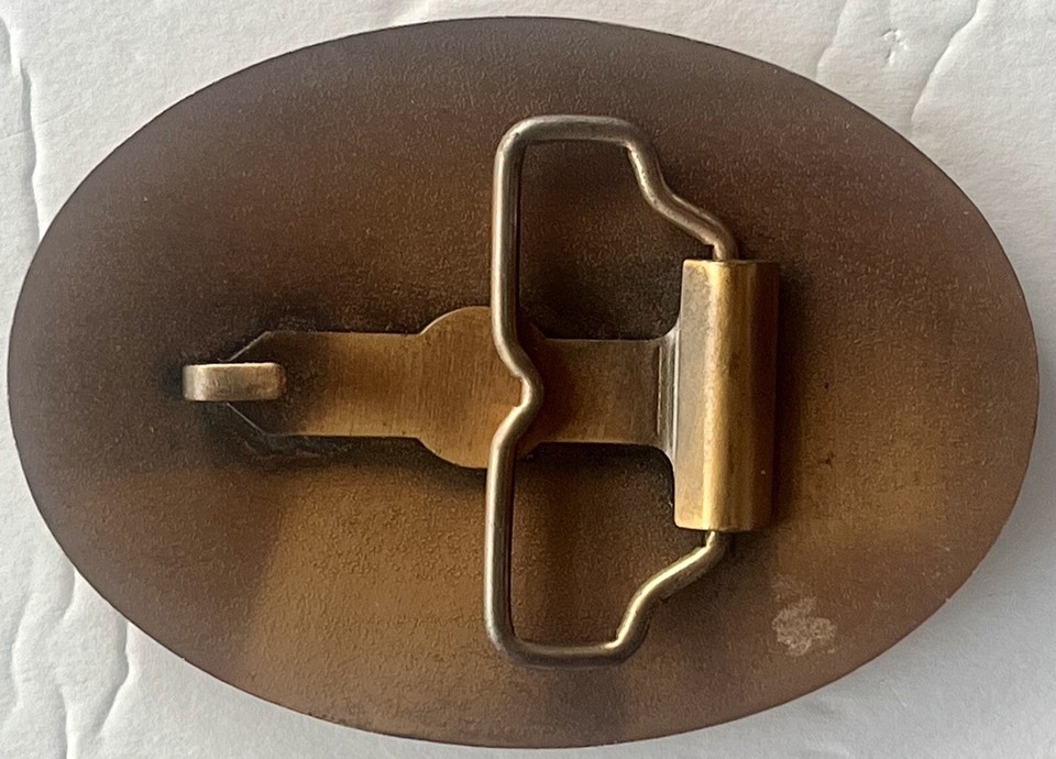 1985 Cotton Bowl Classic Belt Buckle Houston Cougars vs Boston College