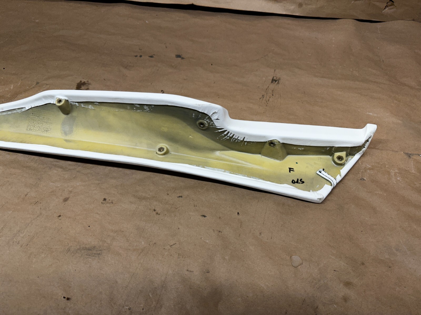 Genuine Lamborghini Interior Trim OEM White