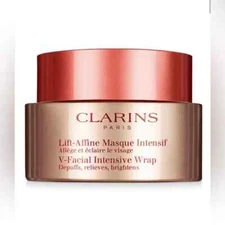 Clarins V-Facial Instant Depuffing Face Mask 2.5 oz. NWB