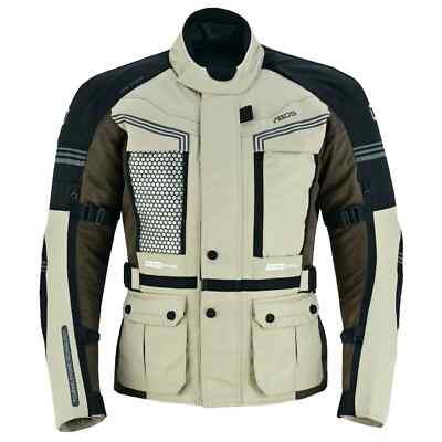 Motorradjacke mit Protektoren Herren Textil Motorrad Jacke Roller Winter  Jacke