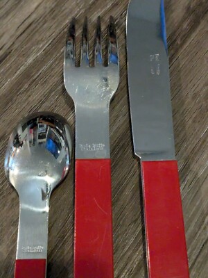 Boda Buffe Cutlery Set Signe Persson Melin Sweden MCM Retro 3 Boda Buffe Cutlery Set Signe Persson Melin Sweden MCM Retro 3