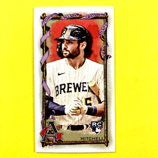 Garrett Mitchell 2023 Topps Allen & Ginter Mini Rookie #117 Milwaukee Brewers