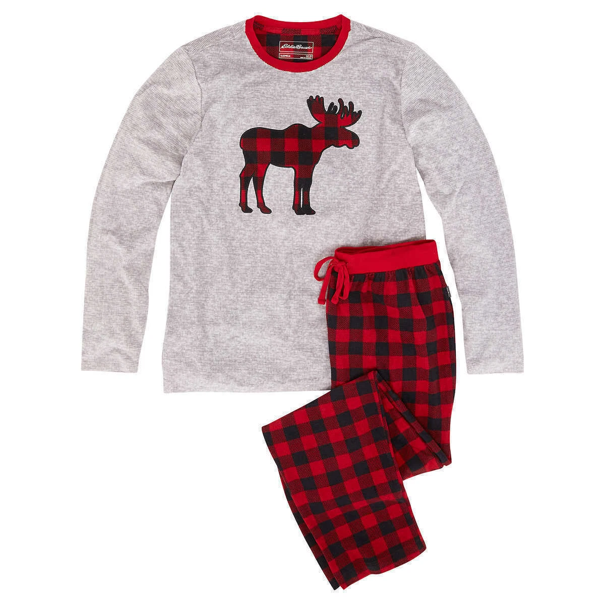 Eddie Bauer Men s Holiday Christmas Family Pajama PJ Sleep 2 Pcs