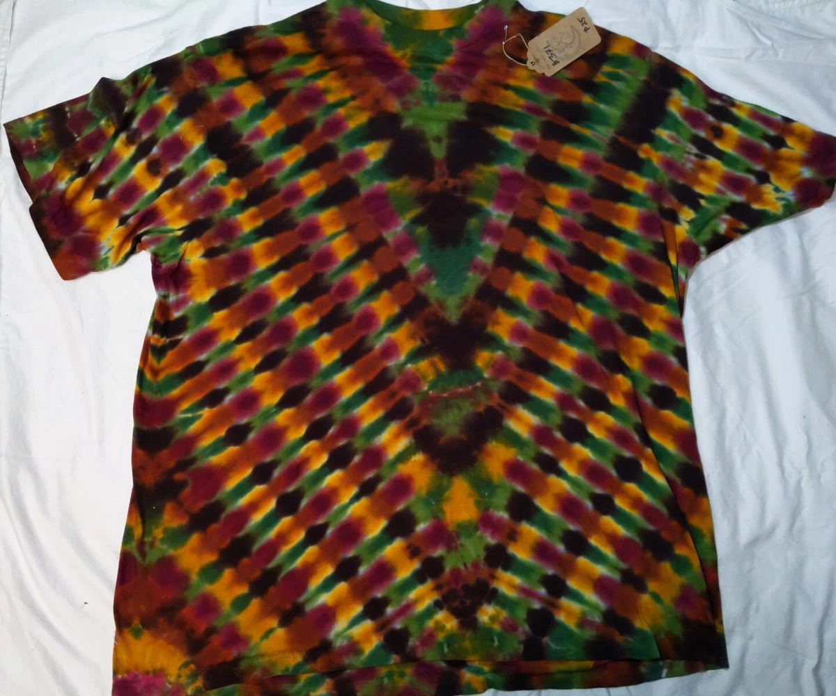 Tie dye T shirt XL - Actual Shirt not Sample! Handmade in PNW #371  
