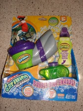 NEW/RARE - Gazillion Bubbles Bubble Bike Exhaust Funrise W/Solution