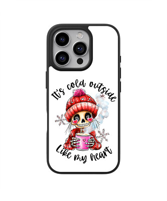 Sunny-Case 2D Case Handyhülle für iphone 14 PRO Ist cold outside Heart Nr.792