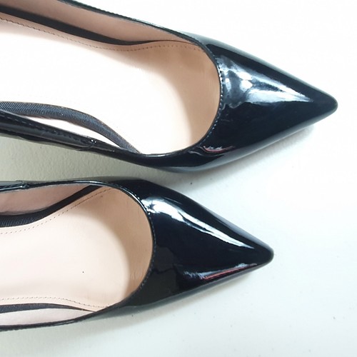 Edward Meller Filippo Raphael Gaga pumps Heels black patent AU 6.5 RRP 249 ITALY - Picture 8 of 12